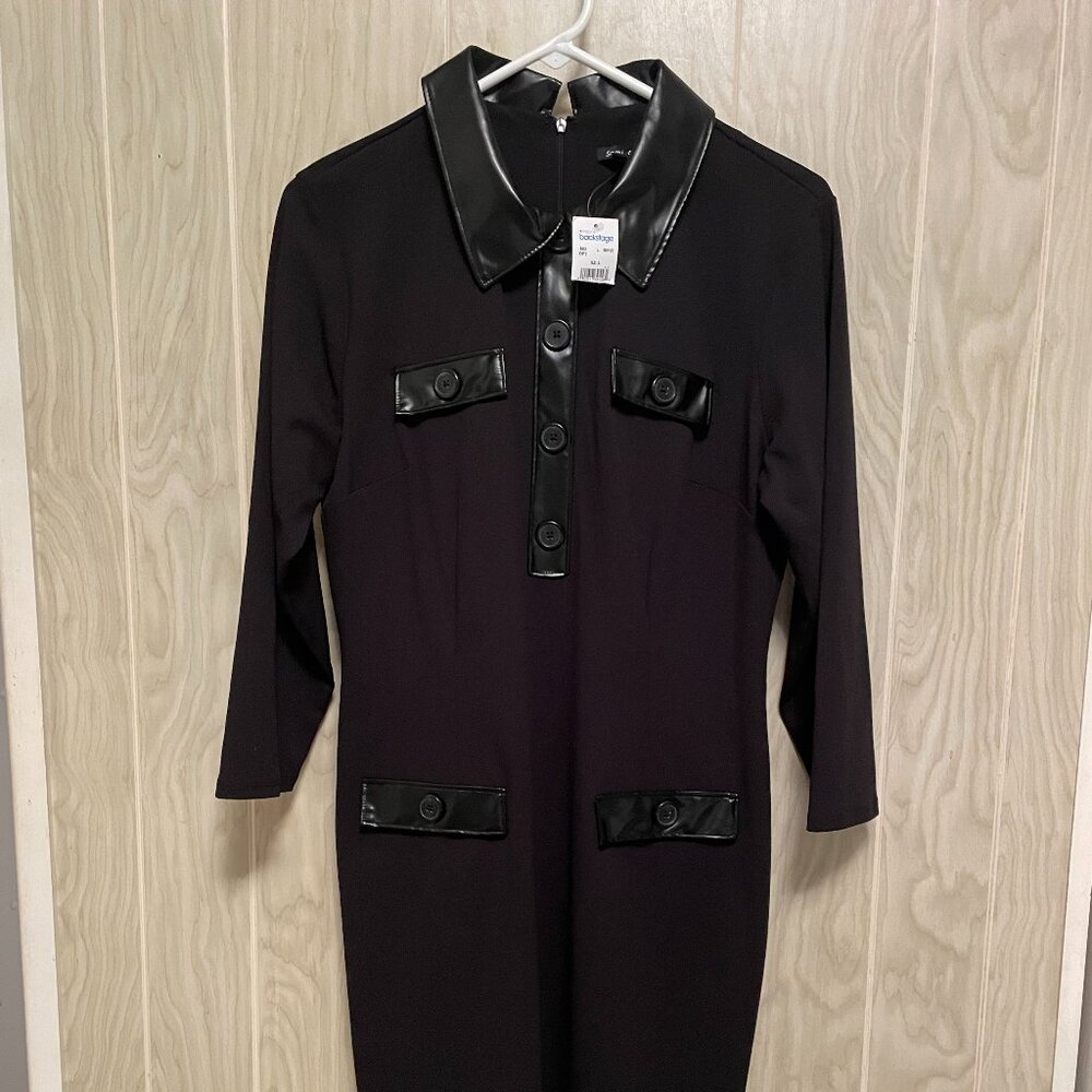 sami and jo new with tags large black womens dress
